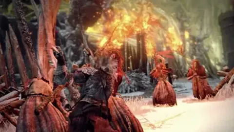 Campo de nieve consagrado en Elden Ring